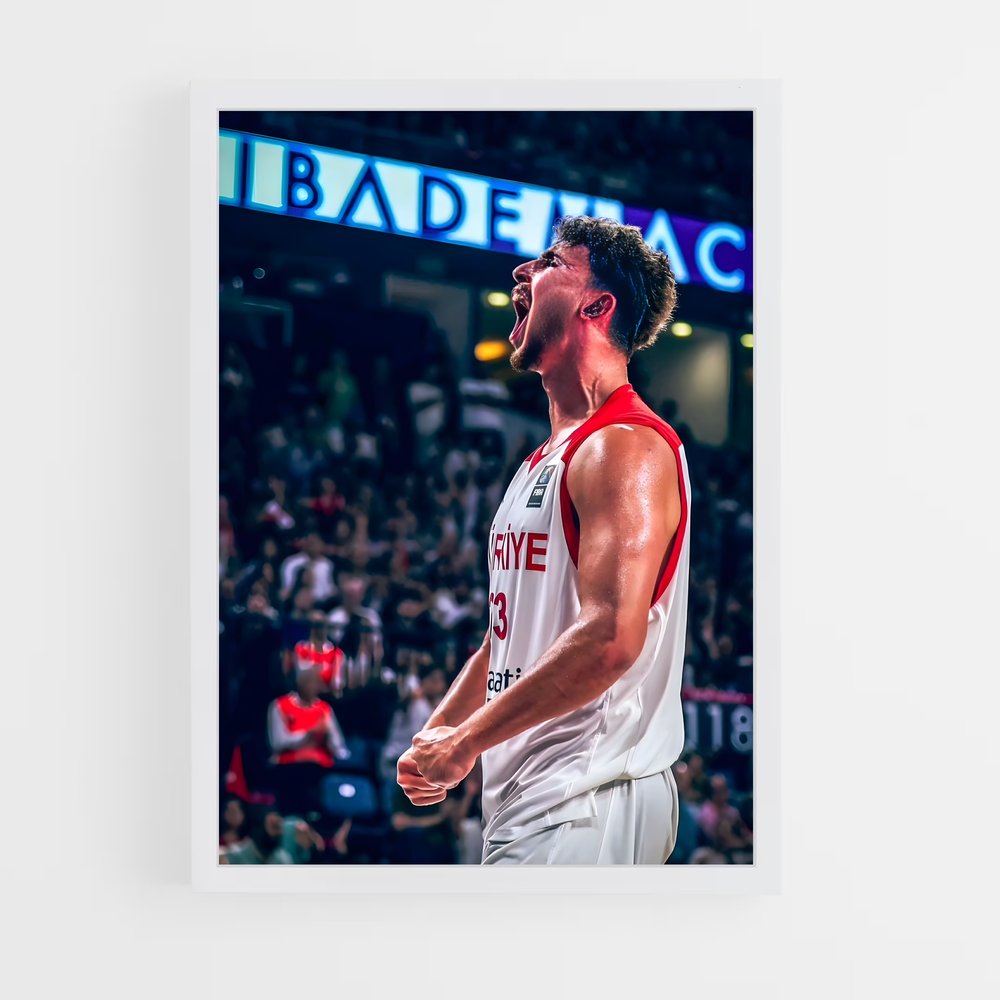 Poster Cheer Up Alperen – affiche Basketball (vue 3)